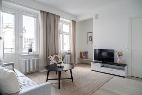 1BR Penthouse with Sauna & Private Rooftop Terrace