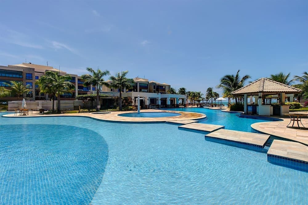 Apto térreo com TV 4k no Wai Wai Cumbuco