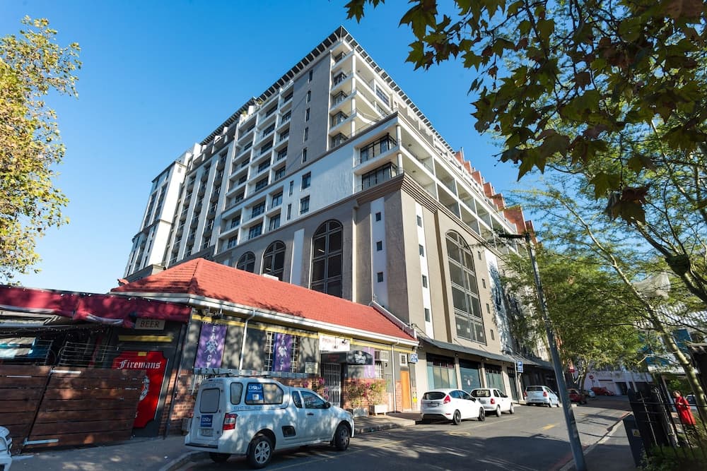 Konaklama yerinin ön cephesi