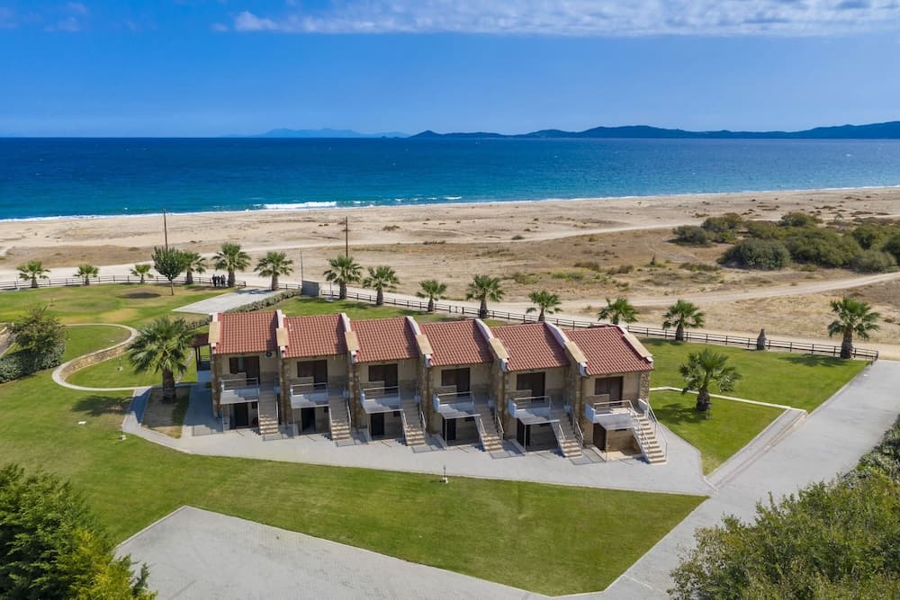 Konaklama yerinin ön cephesi