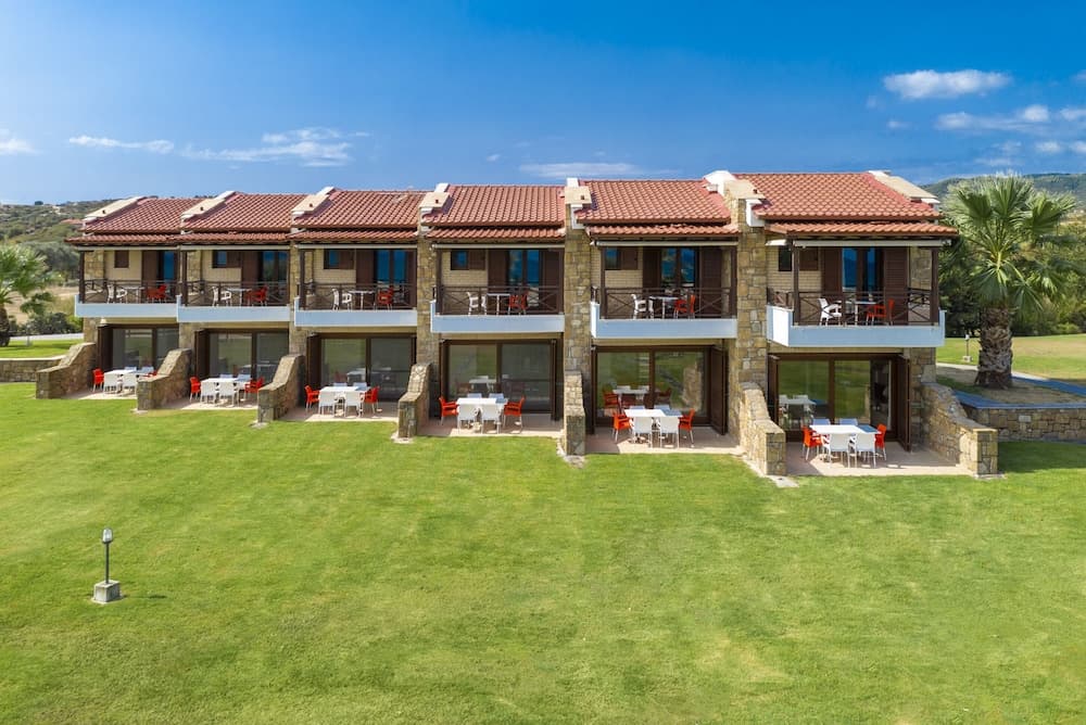 Konaklama yerinin ön cephesi