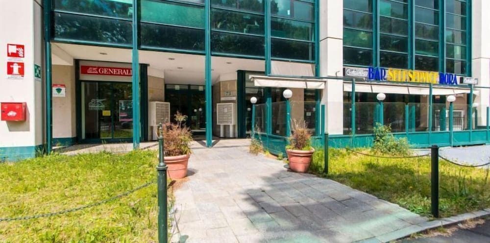 Konaklama yerinin ön cephesi