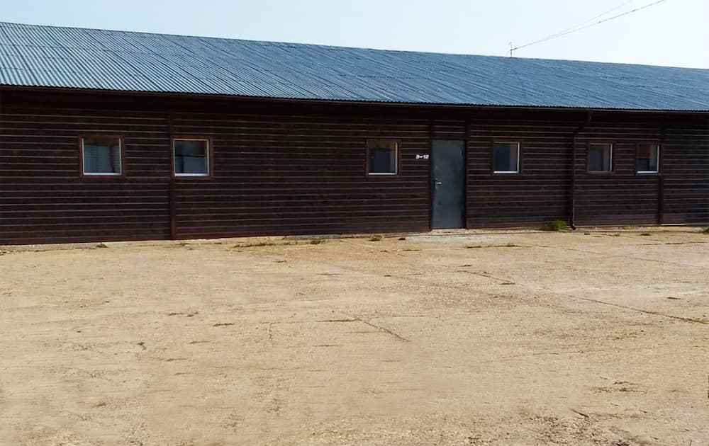 Konaklama yerinin ön cephesi