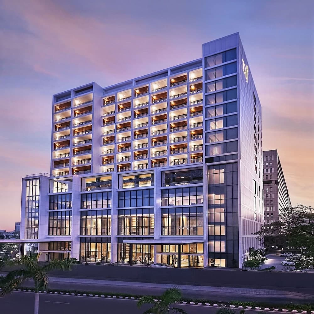 Konaklama yerinin ön cephesi