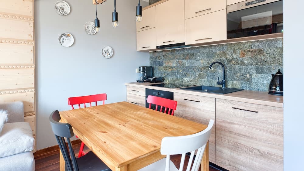 Özel küçük mutfak