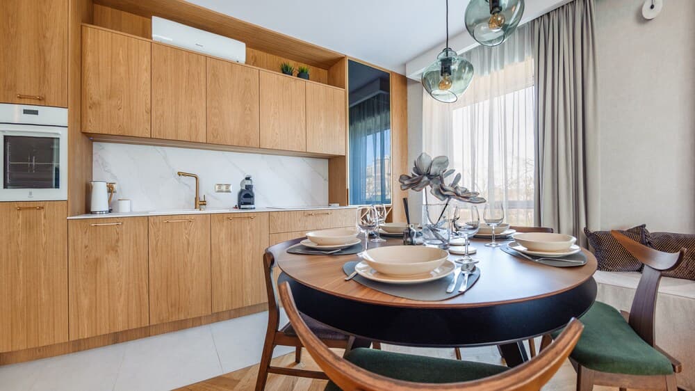 Özel küçük mutfak