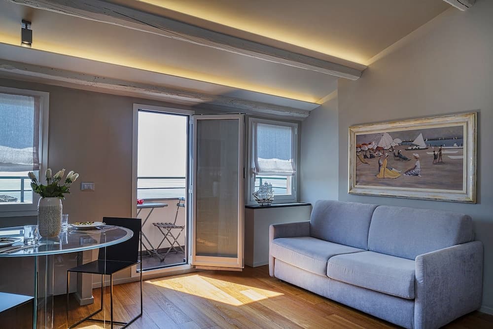 Attico vista mare a Camogli