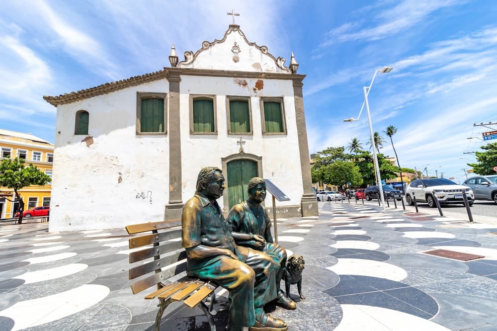 Konaklama yerinden şehir manzarası