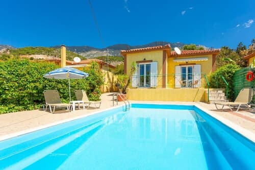 Villa Russa Alexandros Large Private Pool Walk to Beach Sea Views Wifi - 2018