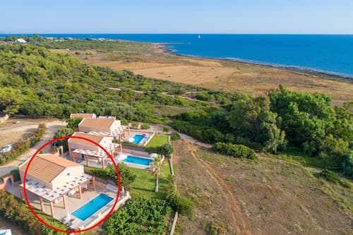 Maria Beach House Large Private Pool Walk to Beach Sea Views A C Wifi - 2176