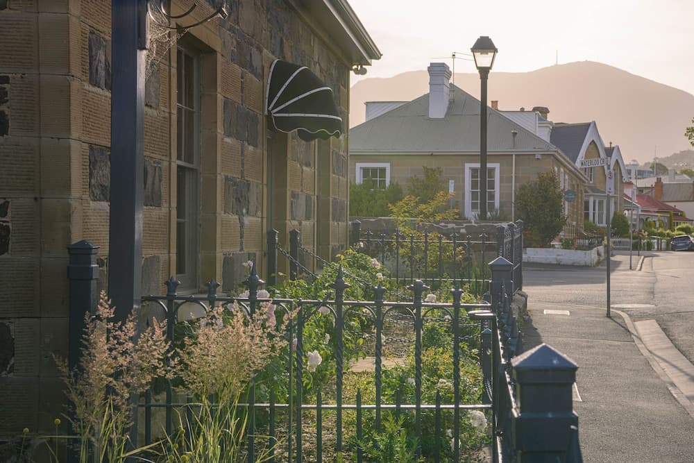 Konaklama yerinin ön cephesi