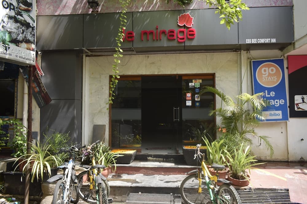 Konaklama yerinin ön cephesi