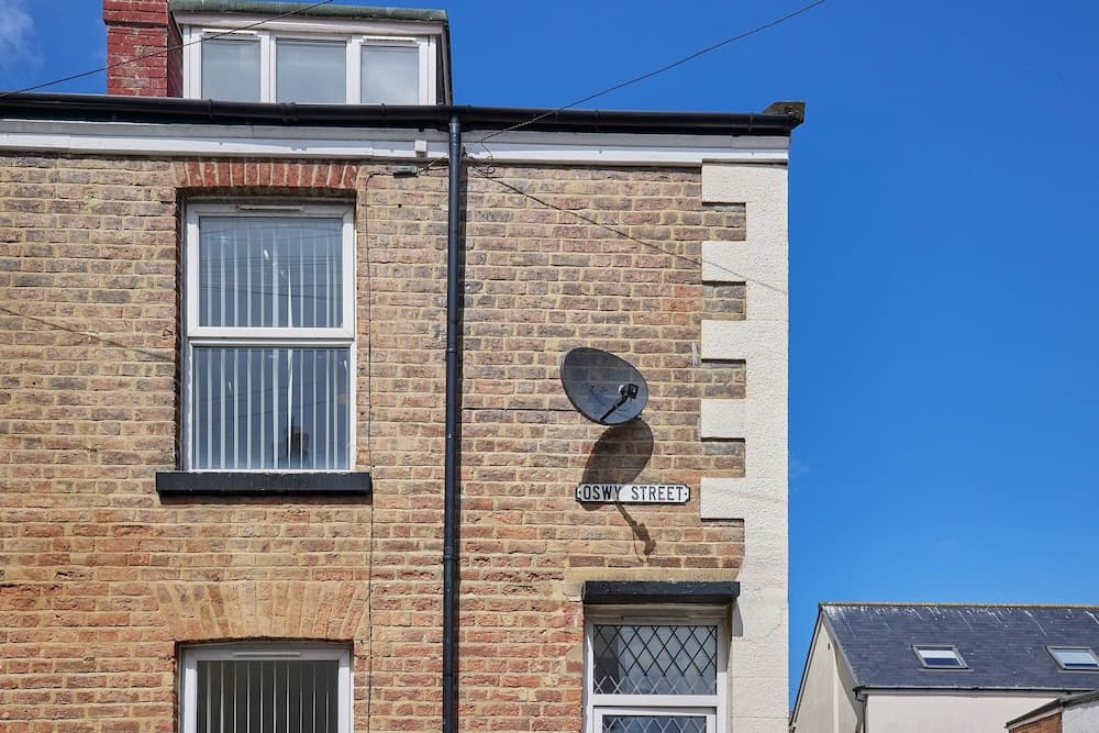 Konaklama yerinin ön cephesi