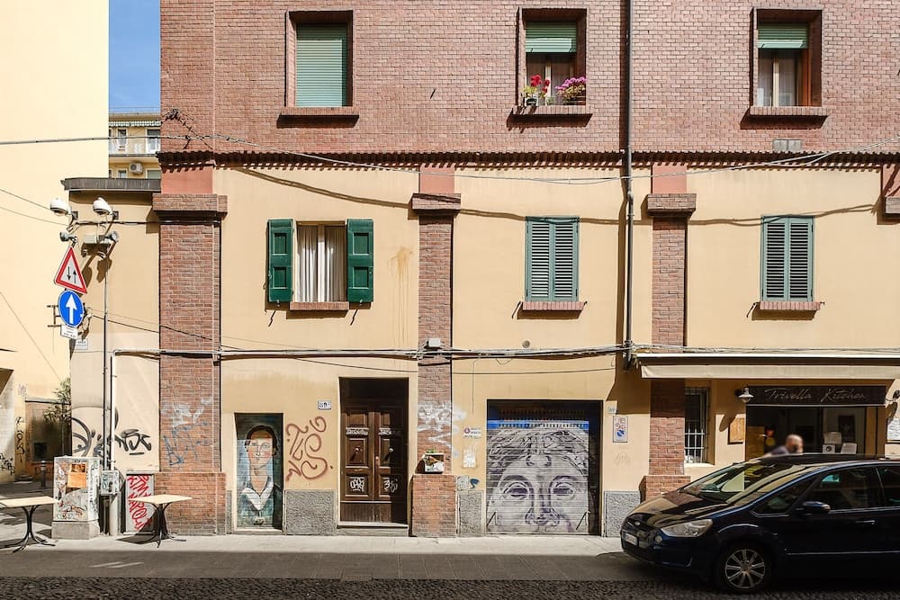 Konaklama yerinin ön cephesi