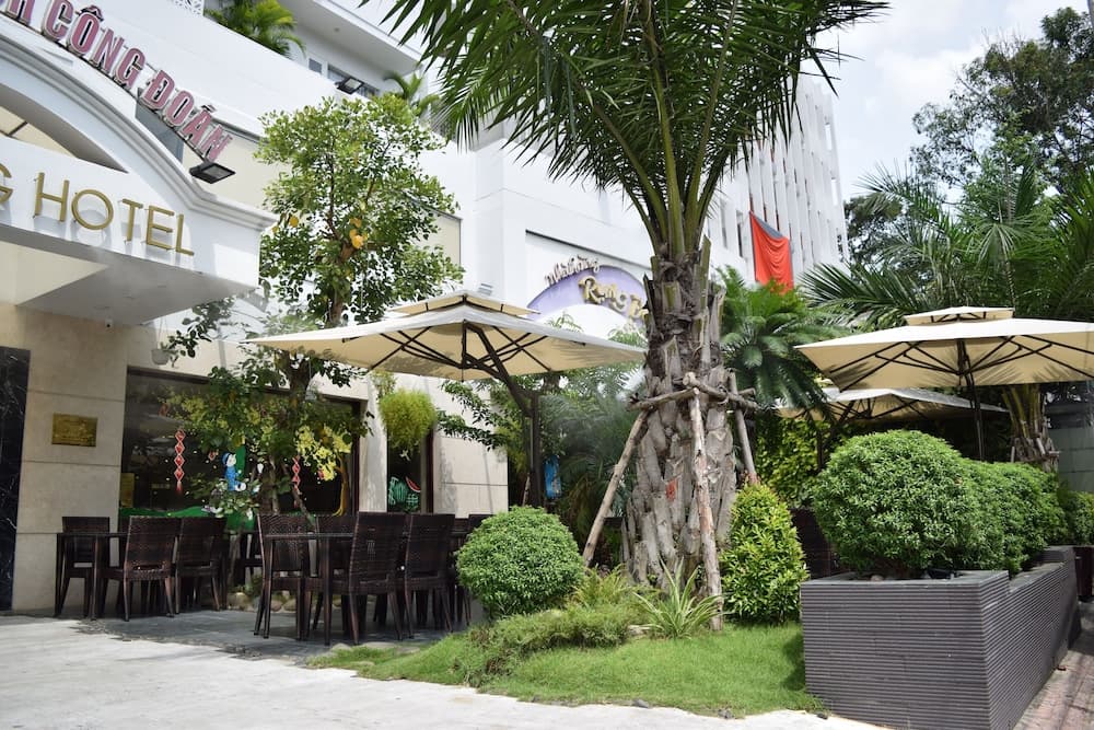 Konaklama yerinin ön cephesi