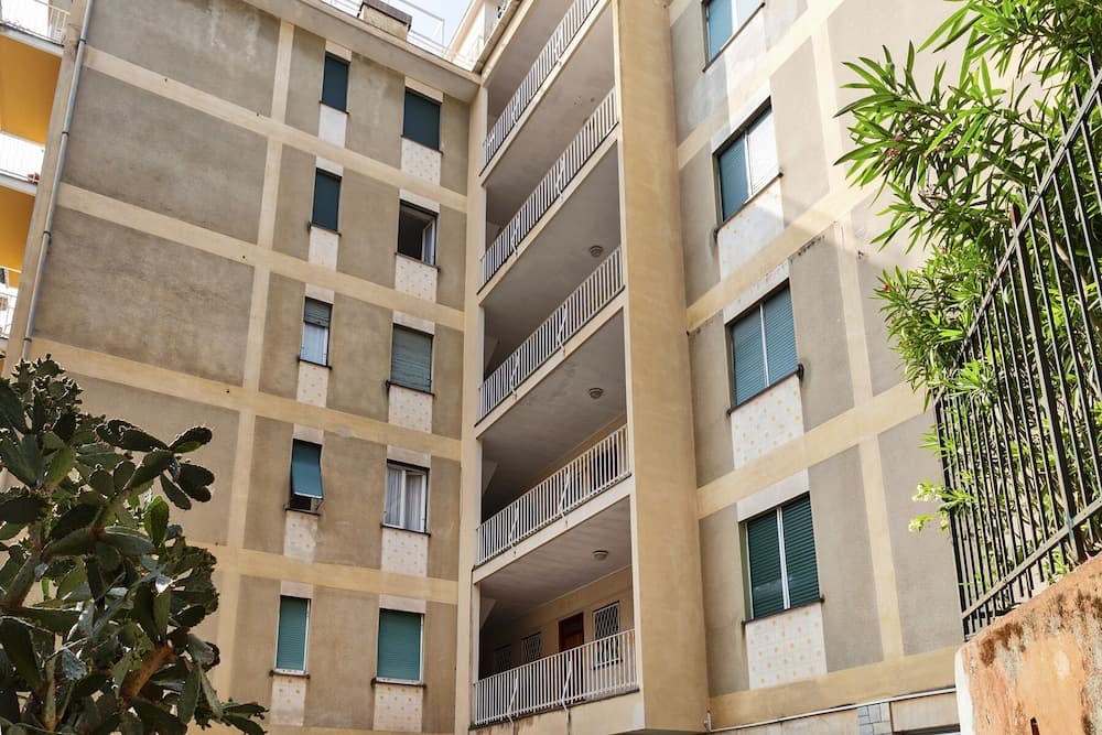 Konaklama yerinin ön cephesi