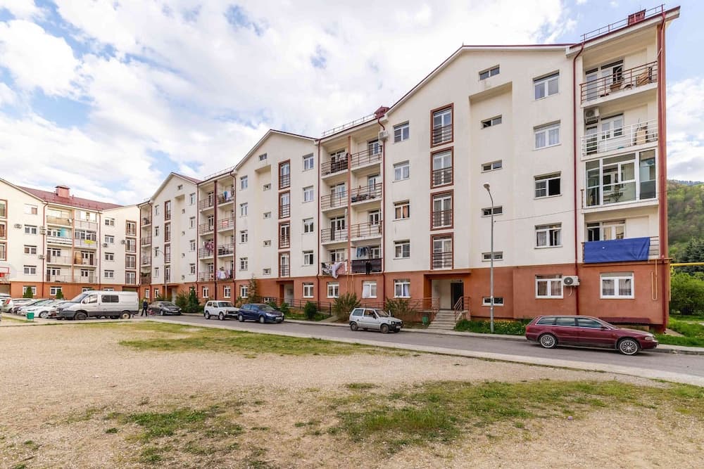 Konaklama yerinin ön cephesi