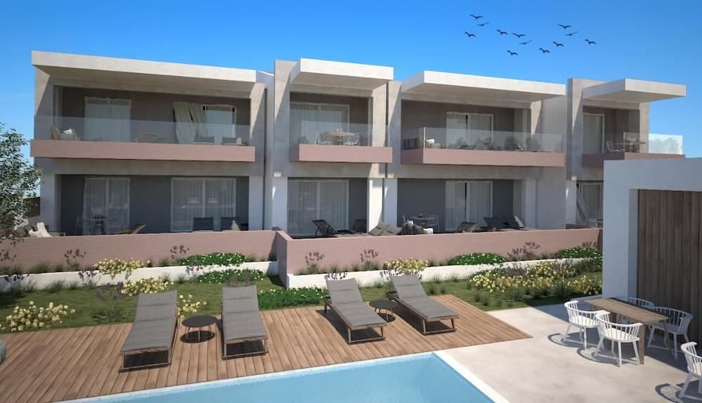 Konaklama yerinin ön cephesi