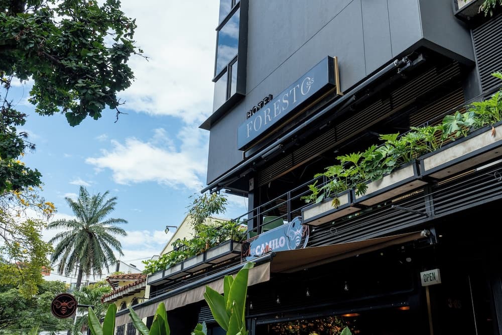 Konaklama yerinin ön cephesi