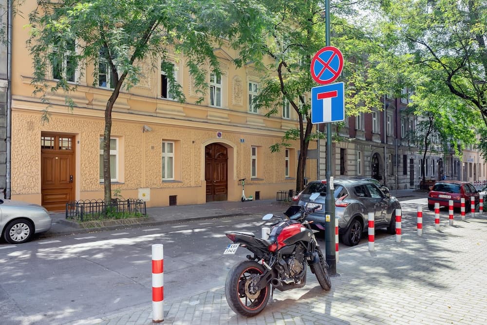 Konaklama yerinin ön cephesi