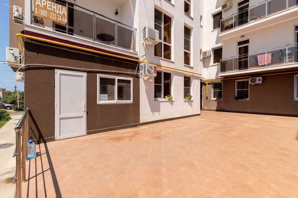 Konaklama yerinin ön cephesi