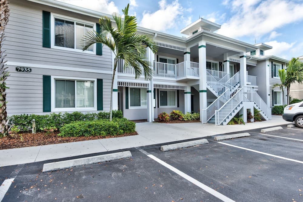 Konaklama yerinin ön cephesi