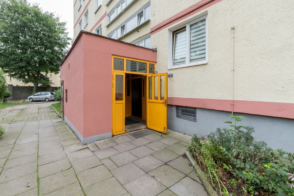 Konaklama yerinin ön cephesi