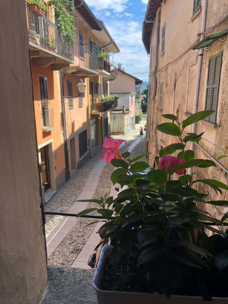 Konaklama yerinden şehir manzarası