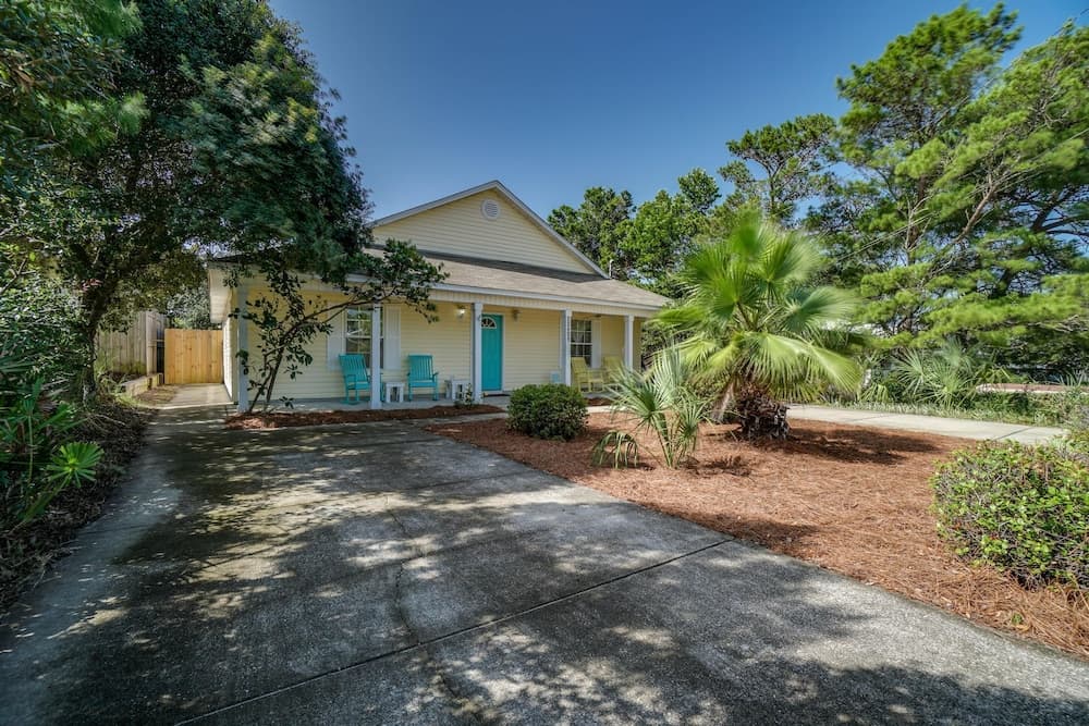 Konaklama yerinin ön cephesi