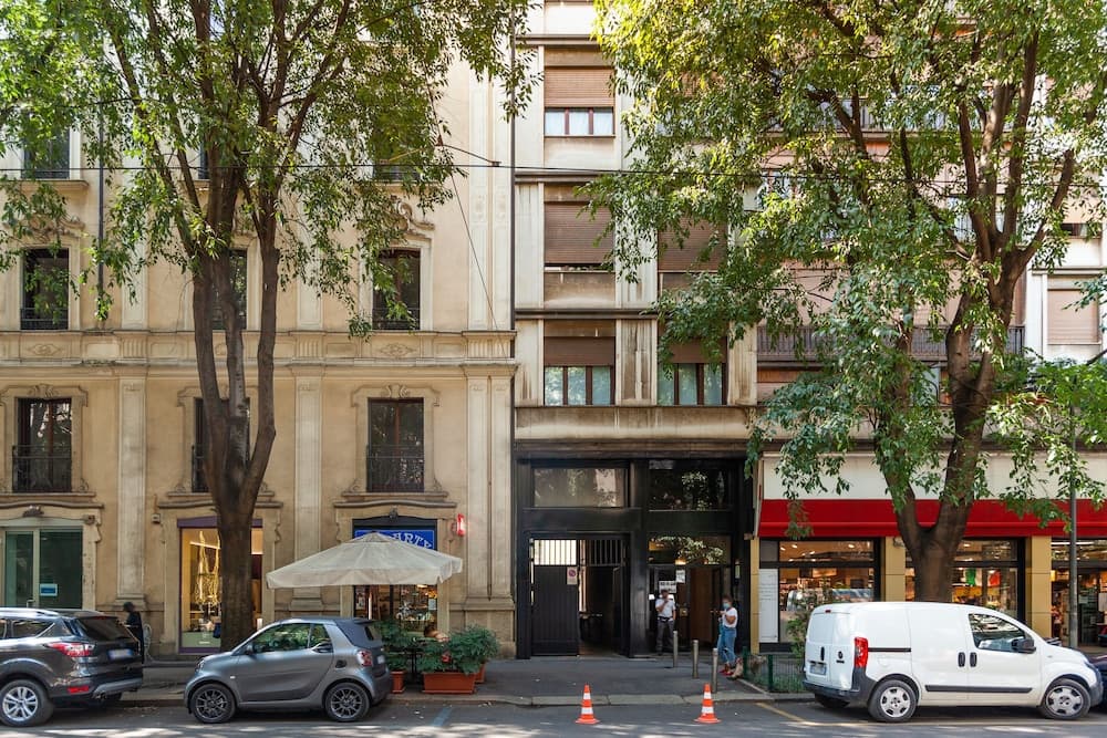 Konaklama yerinin ön cephesi