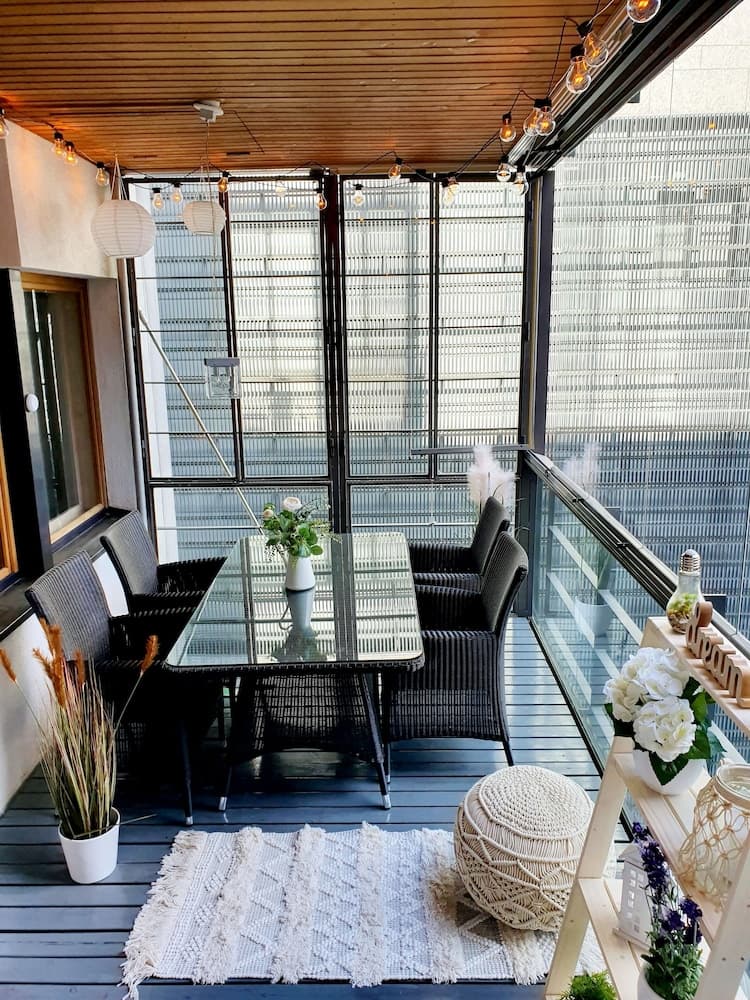 Superb 1BR home with sauna and terrace