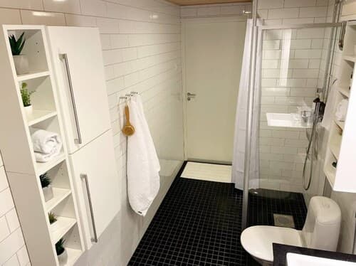 Superb 1BR home with sauna and terrace