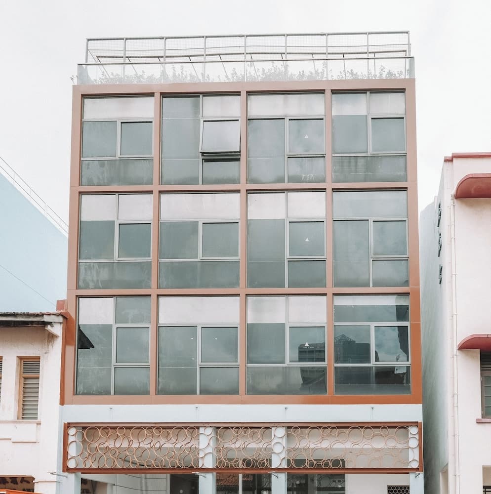 Konaklama yerinin ön cephesi