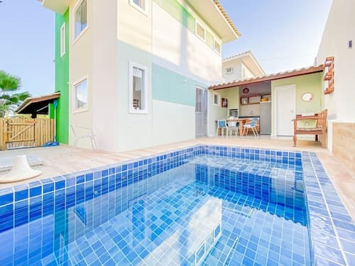 GB45 Excelente Casa 4 Suítes - Guarajuba