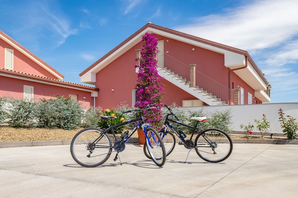 Konaklama yerinin ön cephesi