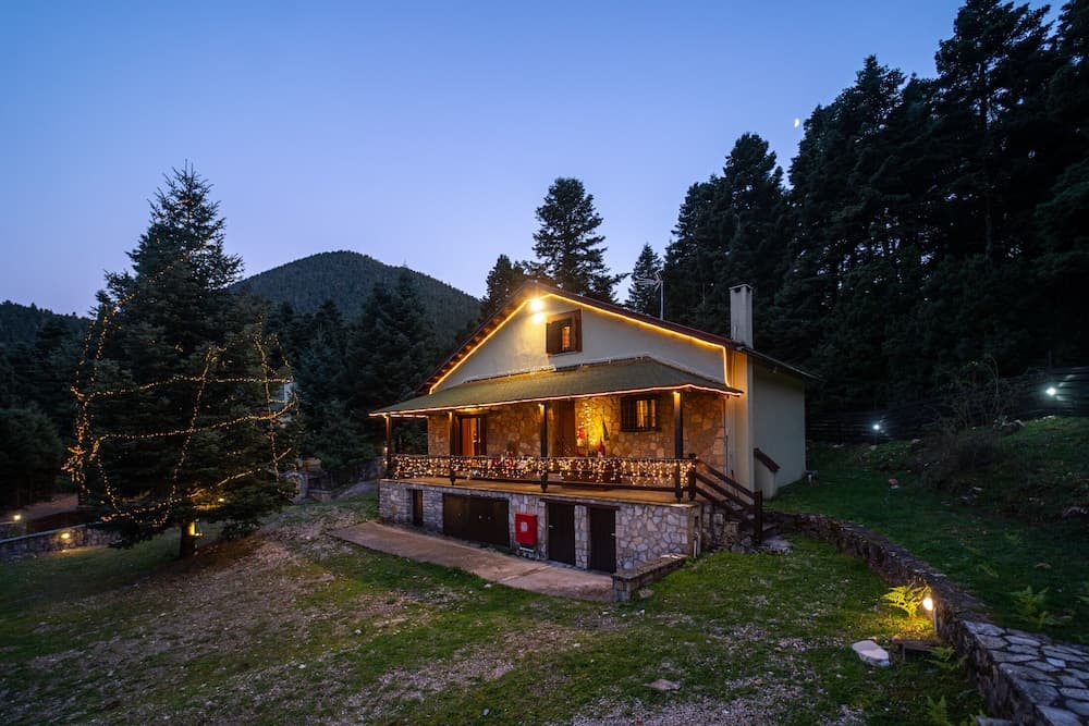 Konaklama yerinin ön cephesi