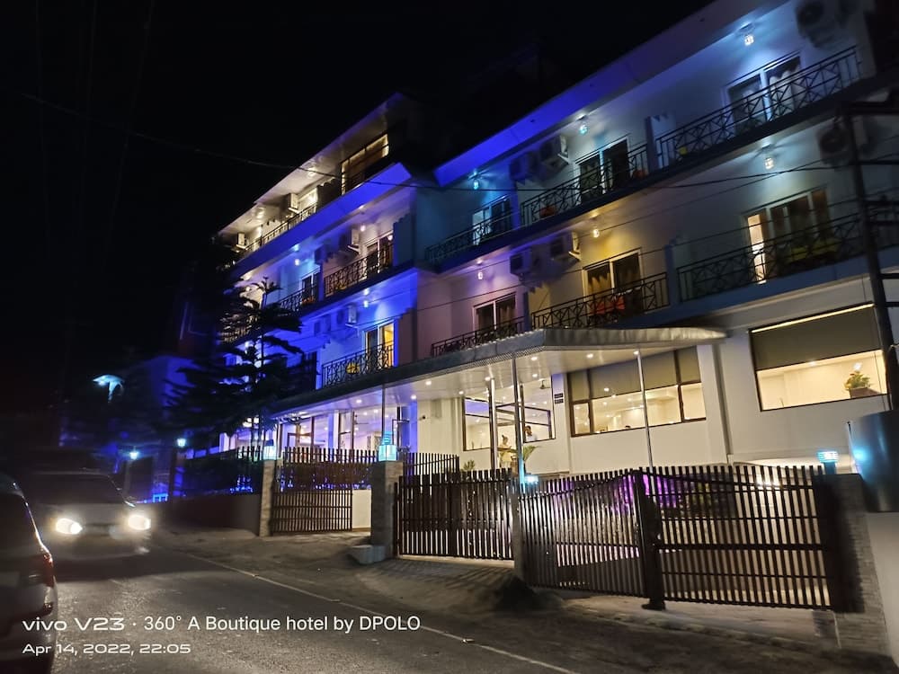 Konaklama yerinin ön cephesi