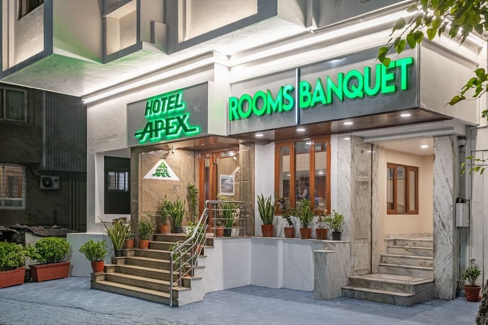 Konaklama yerinin ön cephesi