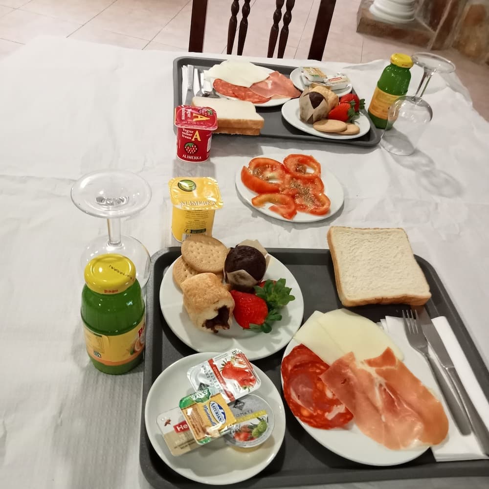 Konaklama yerinin ön cephesi