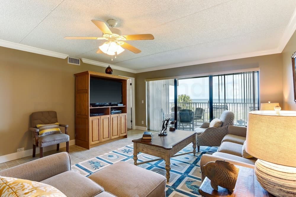 Recently Renovated Beach Condo with Large Patio Deck and Ocean View by RedAwning