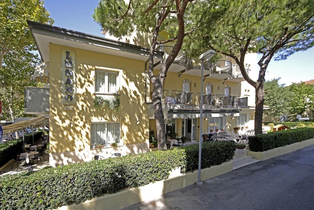 Konaklama yerinin ön cephesi