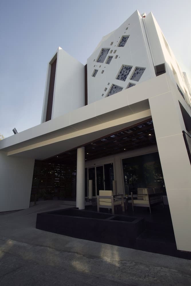 Konaklama yerinin ön cephesi