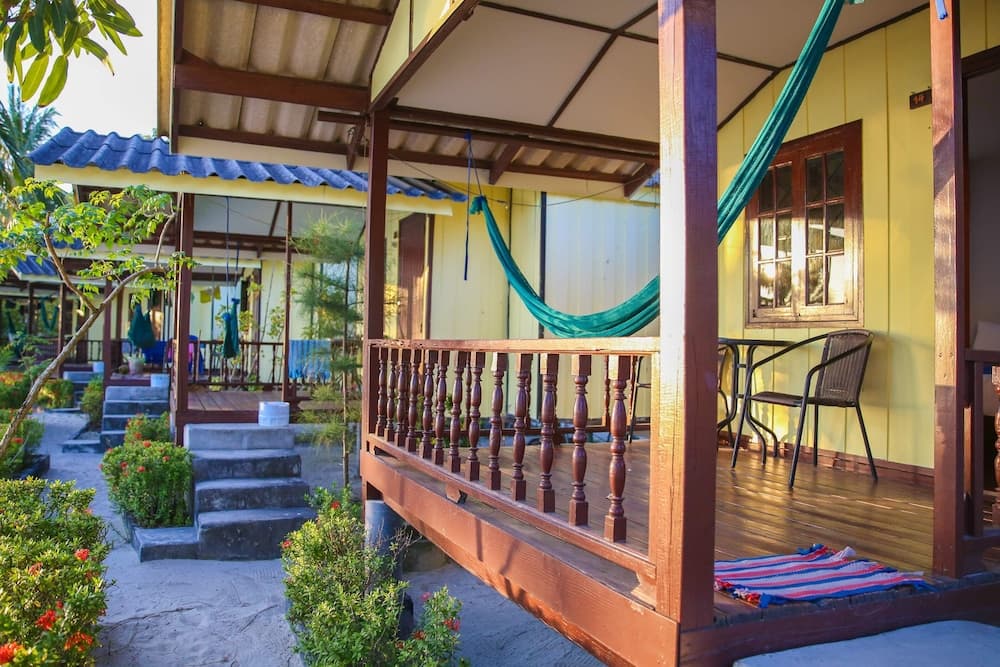 Crystal white sand resort