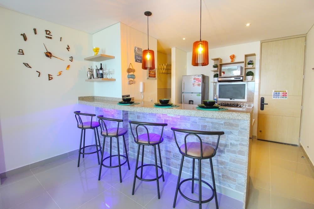 Özel küçük mutfak