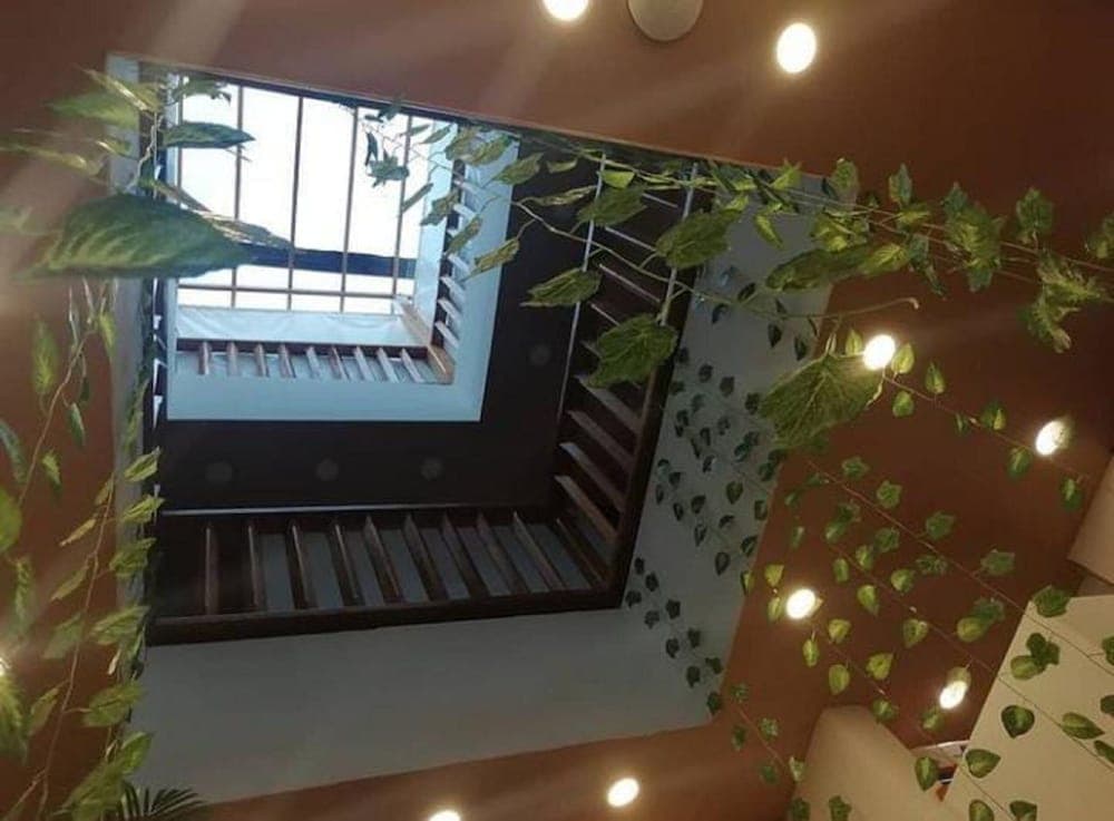 Konaklama yerinin ön cephesi