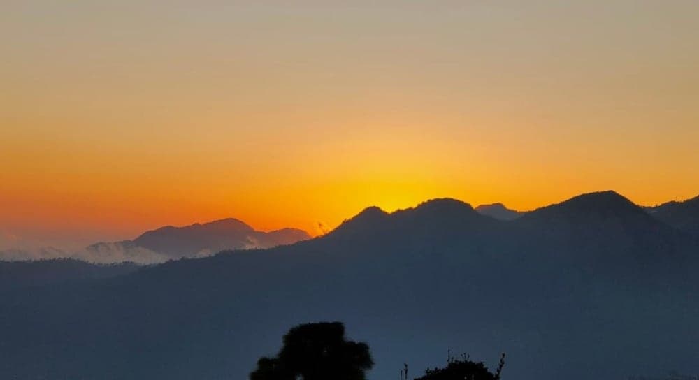 Konaklama yerinden manzara