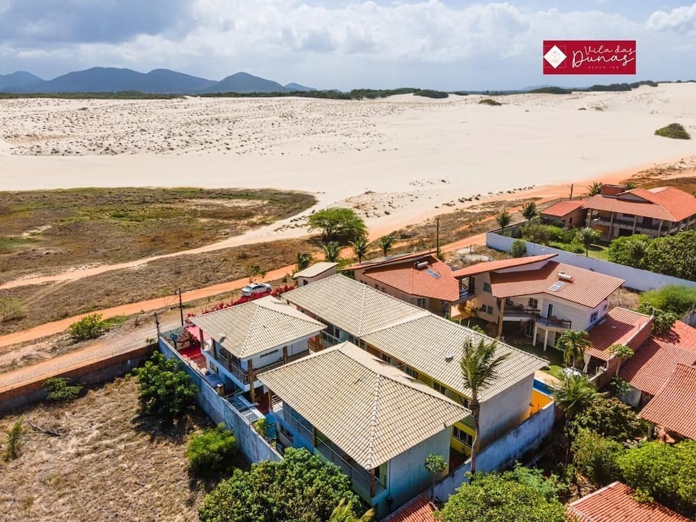 Konaklama yerinin ön cephesi