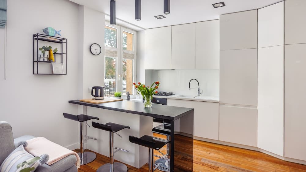 Özel küçük mutfak