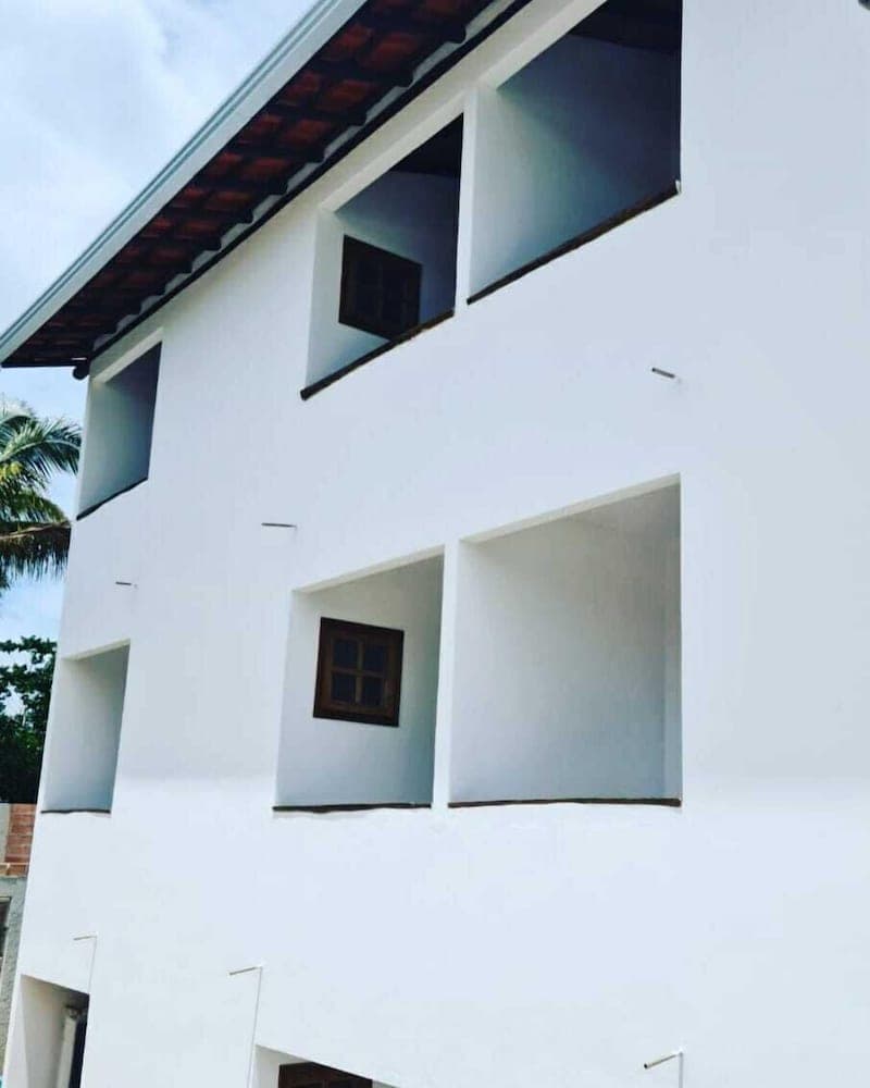 Konaklama yerinin ön cephesi