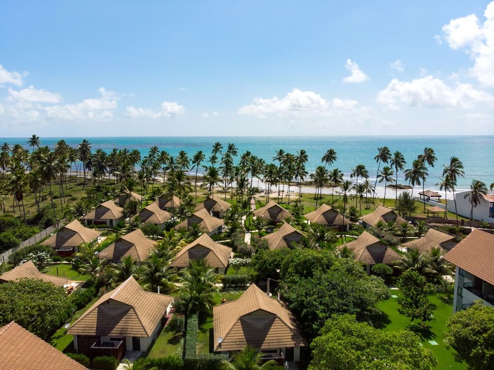 Bangalôs e flats no Carneiros Beach Resort